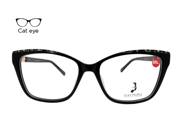 Lente Oftálmico Olive People 006C2 Negro