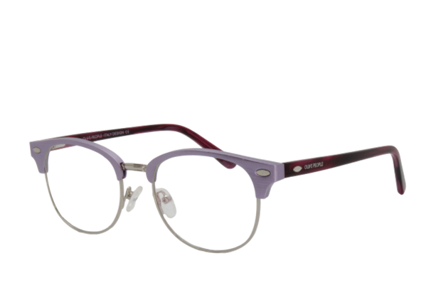 Lente Oftálmico Olive People 012LPLURSLV Morado con plata