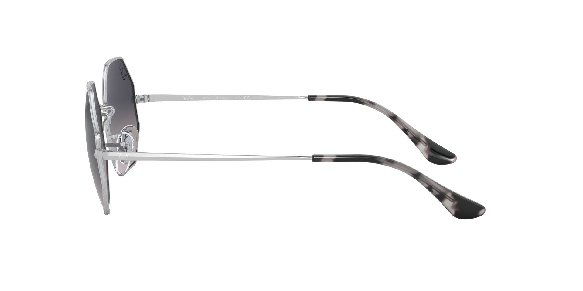 Lente solar Ray-Ban Octagon 1972 RB1972 Azul Gris Degradé