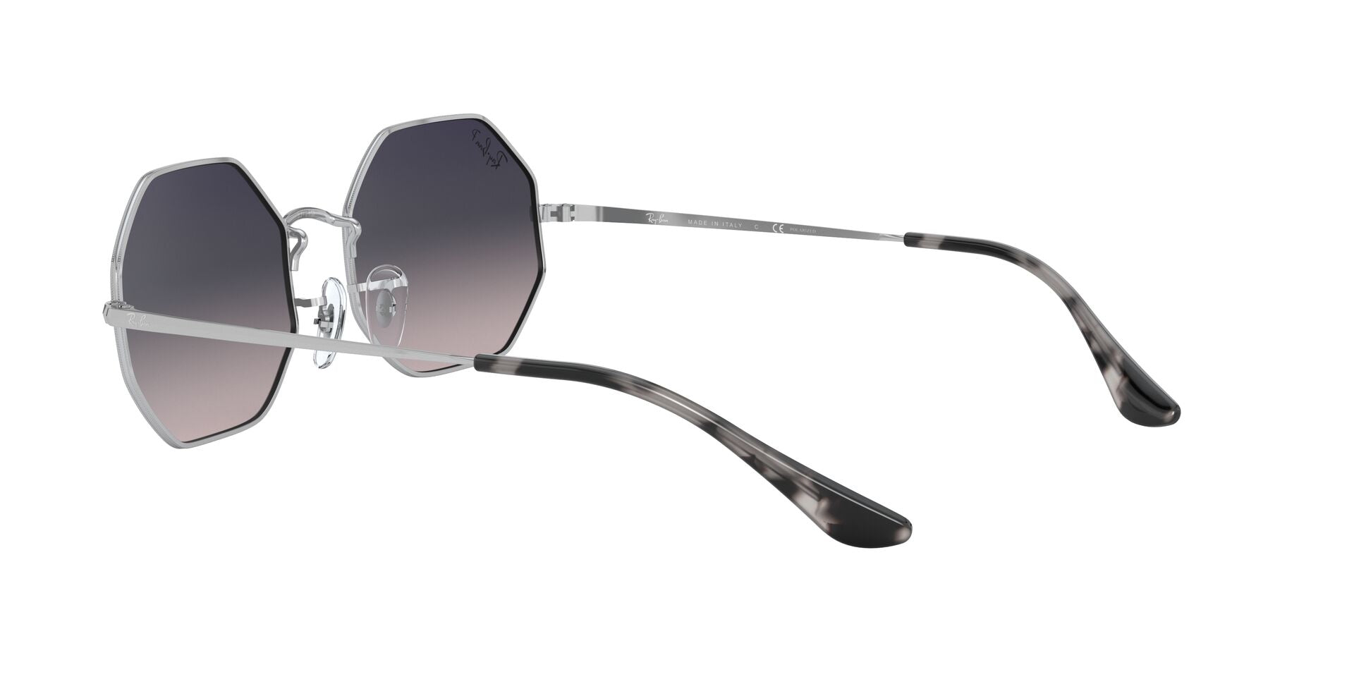 Lente solar Ray-Ban Octagon 1972 RB1972 Azul Gris Degradé