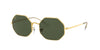 Lente solar Ray-Ban Octagon 1972 RB1972 Verde Classic G-15