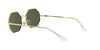 Lente solar Ray-Ban Octagon 1972 RB1972 Verde Classic G-15