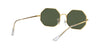 Lente solar Ray-Ban Octagon 1972 RB1972 Verde Classic G-15