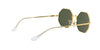 Lente solar Ray-Ban Octagon 1972 RB1972 Verde Classic G-15
