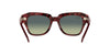 Lente solar Ray-Ban State Street RB2186 Havana sobre púrpura traslúcido