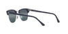 Lente solar Ray-Ban Clubmaster Chromance RB3016 Plateado / Azul Chromance