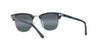 Lente solar Ray-Ban Clubmaster Chromance RB3016 Plateado / Azul Chromance