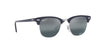 Lente solar Ray-Ban Clubmaster Chromance RB3016 Plateado / Azul Chromance
