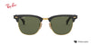 Lente solar Ray-Ban Clubmaster Aluminum RB3507 Verde Classic G-15