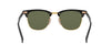 Lente solar Ray-Ban Clubmaster Aluminum RB3507 Verde Classic G-15