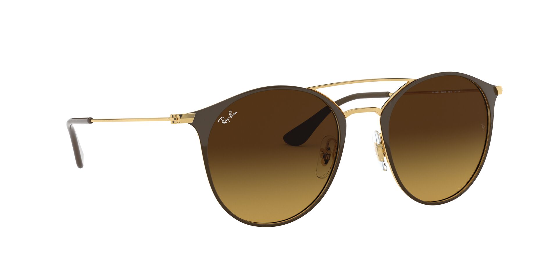 Lente solar Ray-Ban RB3546L Marrón Degradé