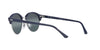 Lente solar Ray-Ban Clubround Chromance RB4246 Plateado / Azul Chromance