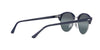 Lente solar Ray-Ban Clubround Chromance RB4246 Plateado / Azul Chromance