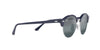 Lente solar Ray-Ban Clubround Chromance RB4246 Plateado / Azul Chromance