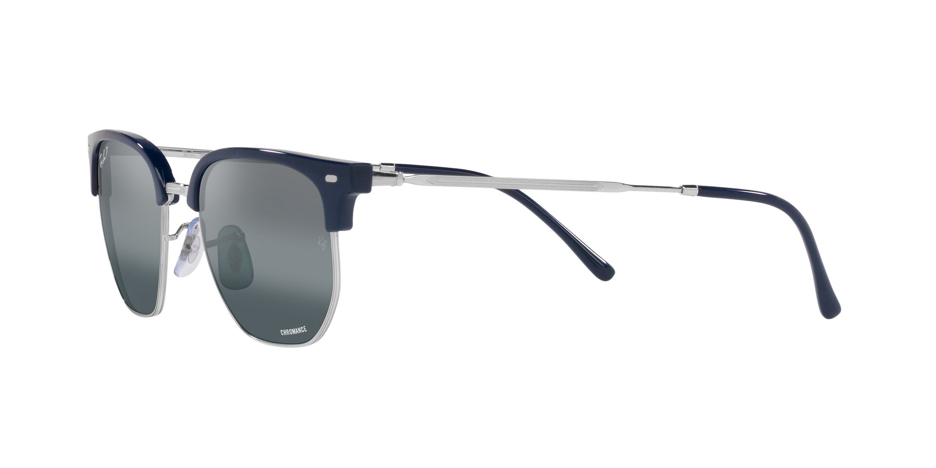 Lente solar Ray-Ban RB4416 Plateado / Azul Chromance