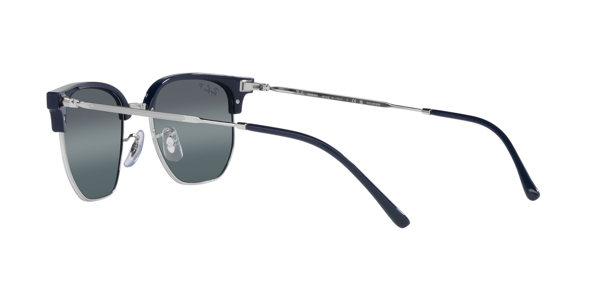 Lente solar Ray-Ban RB4416 Plateado / Azul Chromance