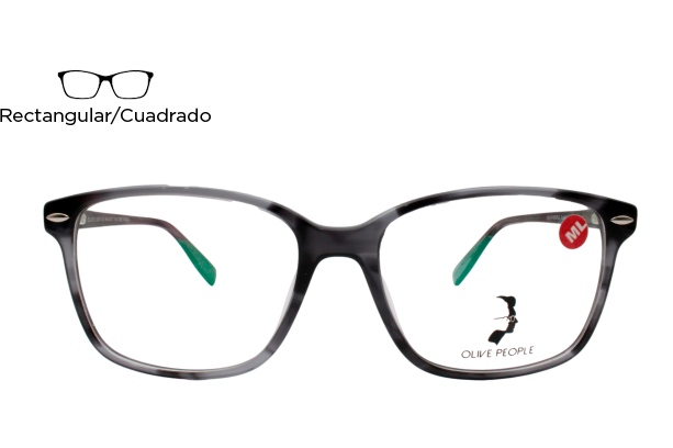 Lente Oftálmico Olive People 10356GREY Gris Carey