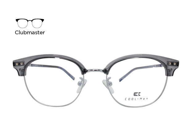 Lente Oftálmico Cool Men 9873 Gris con plata