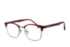 Lente Oftálmico Funky Fred Eyewear A2218F Rojo con plata