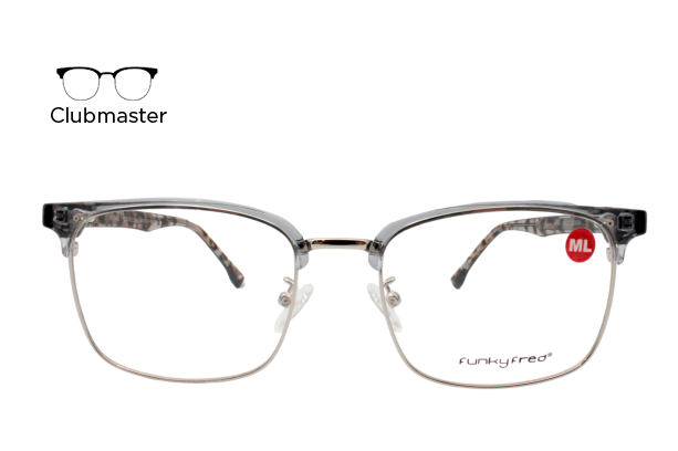 Lente Oftálmico Funky Fred Eyewear A2220F Plata