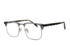 Lente Oftálmico Funky Fred Eyewear A2222F Gris con plata