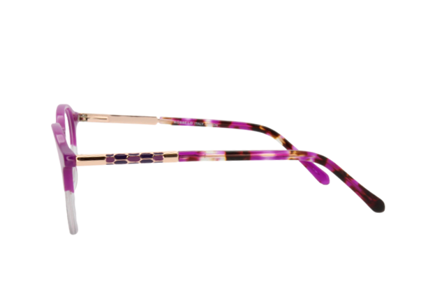 Lente Oftálmico Rosse Lo AC8021C5 Morado transparente