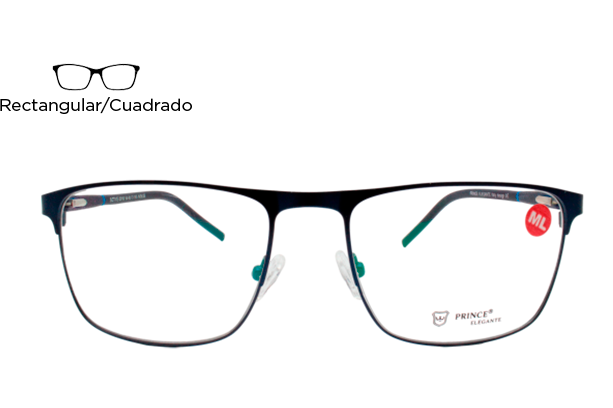 Lente Oftálmico Prince Elegante ACTIVE201M Azul mate