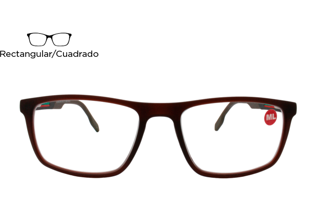 Lente Oftálmico Funky Fred Eyewear ACTIVE101AD58 Café mate