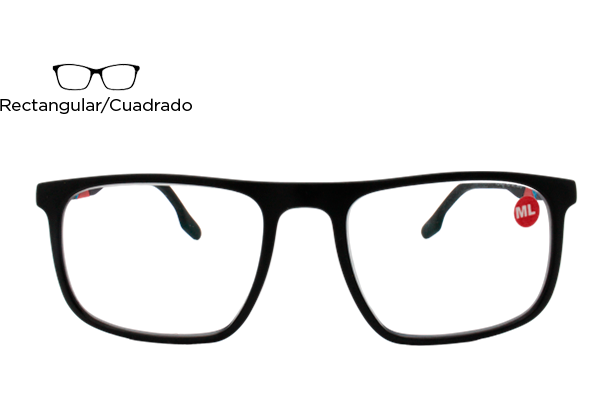 Lente Oftálmico Funky Fred Eyewear ACTIVE106AD59 Negro mate