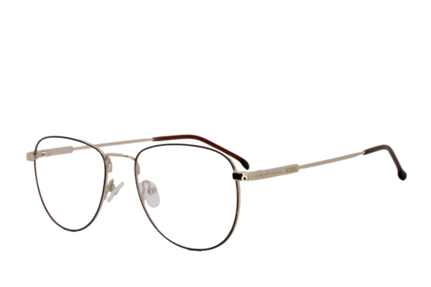 Lente Oftálmico Alex Eyewear ALEXF347 Tinto con dorado