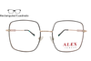 Lente Oftálmico Alex Eyewear ALEXF348D57 Plata