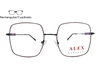 Lente Oftálmico Alex Eyewear F348D57 Negro