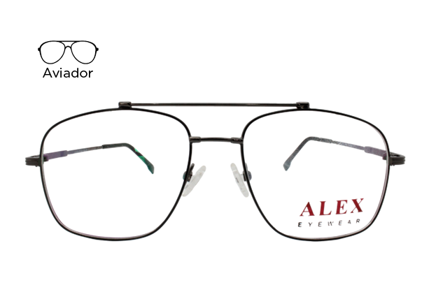 Lente Oftálmico Alex Eyewear ALEXF349 Negro