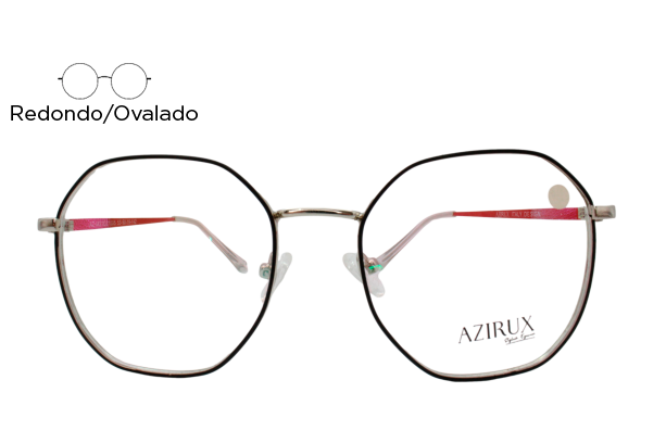 Lente Oftálmico Azirux AZM21D21005 Plata con negro
