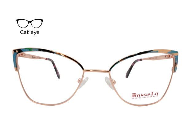 Lente Oftálmico Rosse Lo B1214 Dorado