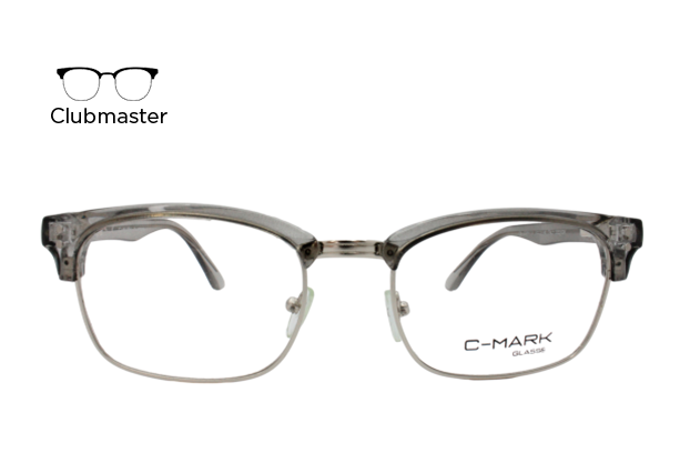 Lente Oftálmico C - Mark CMJ222P4104 Gris con plata