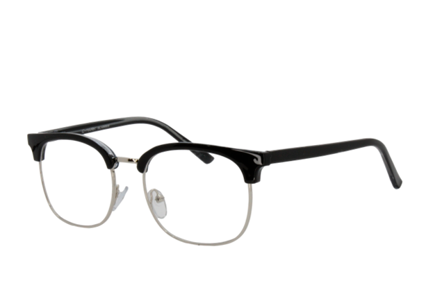 Lente Oftálmico C - Mark CMJ229P4102 Negro con plata