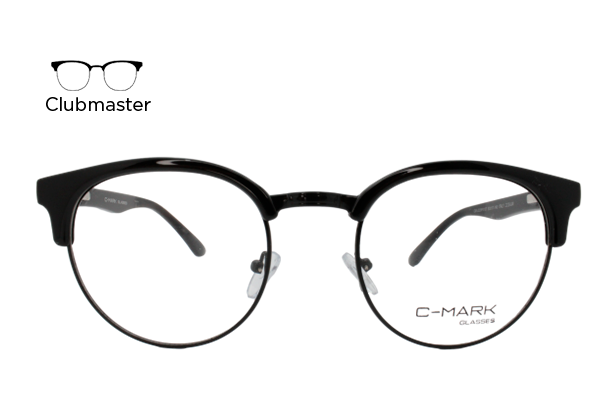Lente Oftálmico C - Mark CMJ229P4107 Negro con plata