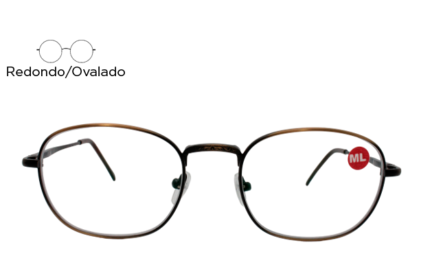 Lente Oftálmico Cooa COAMT018C4 Dorado