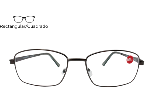 Lente Oftálmico Compass Eyewear COMPASSMONEL109 Plata