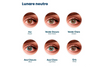 Lente de contacto de color LUNARE Bausch + Lomb Neutro
