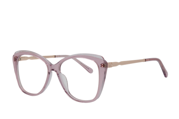 Lente Oftálmico Rosse Lo DM2076 Rosa con dorado