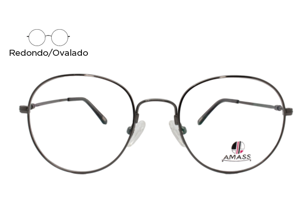 Lente Oftálmico Amass IPAMASSF333 Plata