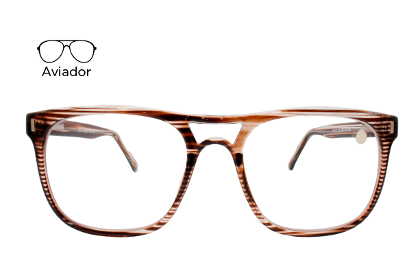 Lente Oftálmico Lativ LVG11C3 Café