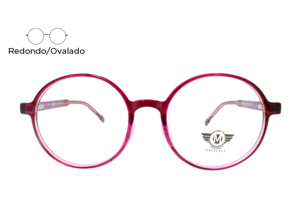 Lente Oftálmico Opticals MF6024 Morado