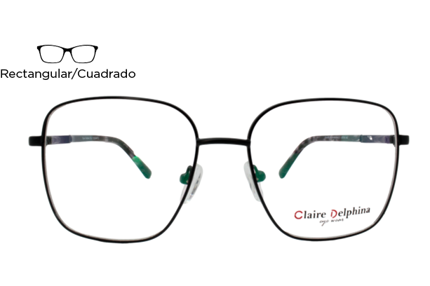Lente Oftálmico Claire Delphina MA013 Negro
