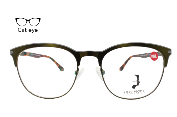 Lente Oftálmico Olive People MIXTONE102C5 Verde Olivo
