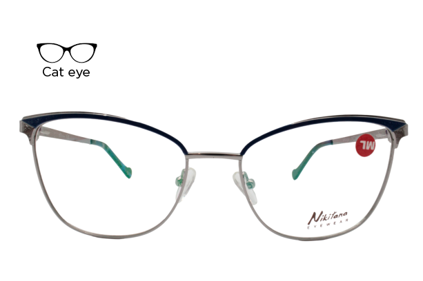 Lente Oftálmico Nikitana Eyewear NK9856F140 Azul