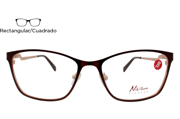 Lente Oftálmico Nikitana Eyewear NK9938C4 Café