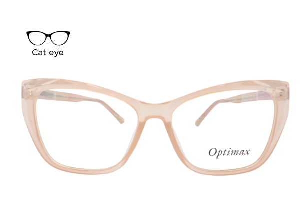 Lente Oftálmico Optimax PASTA002 Nude transparente